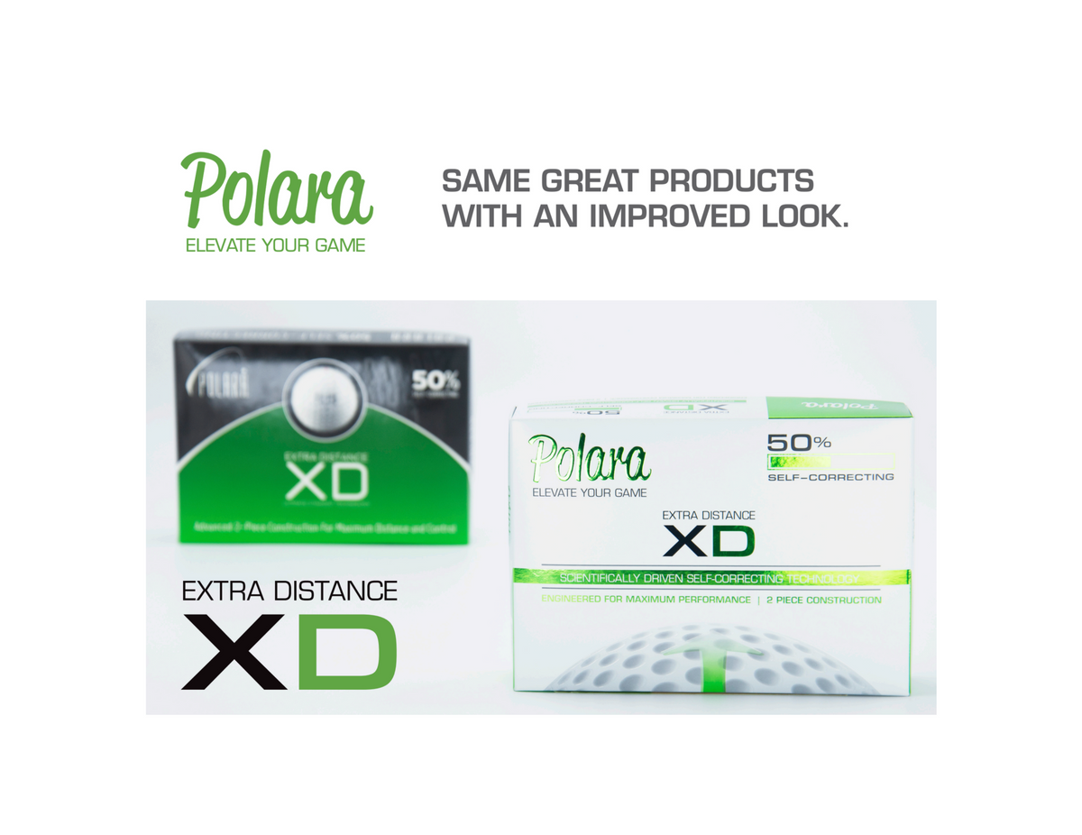 XD Extra Distance One Dozen Golf Balls Polara Golf