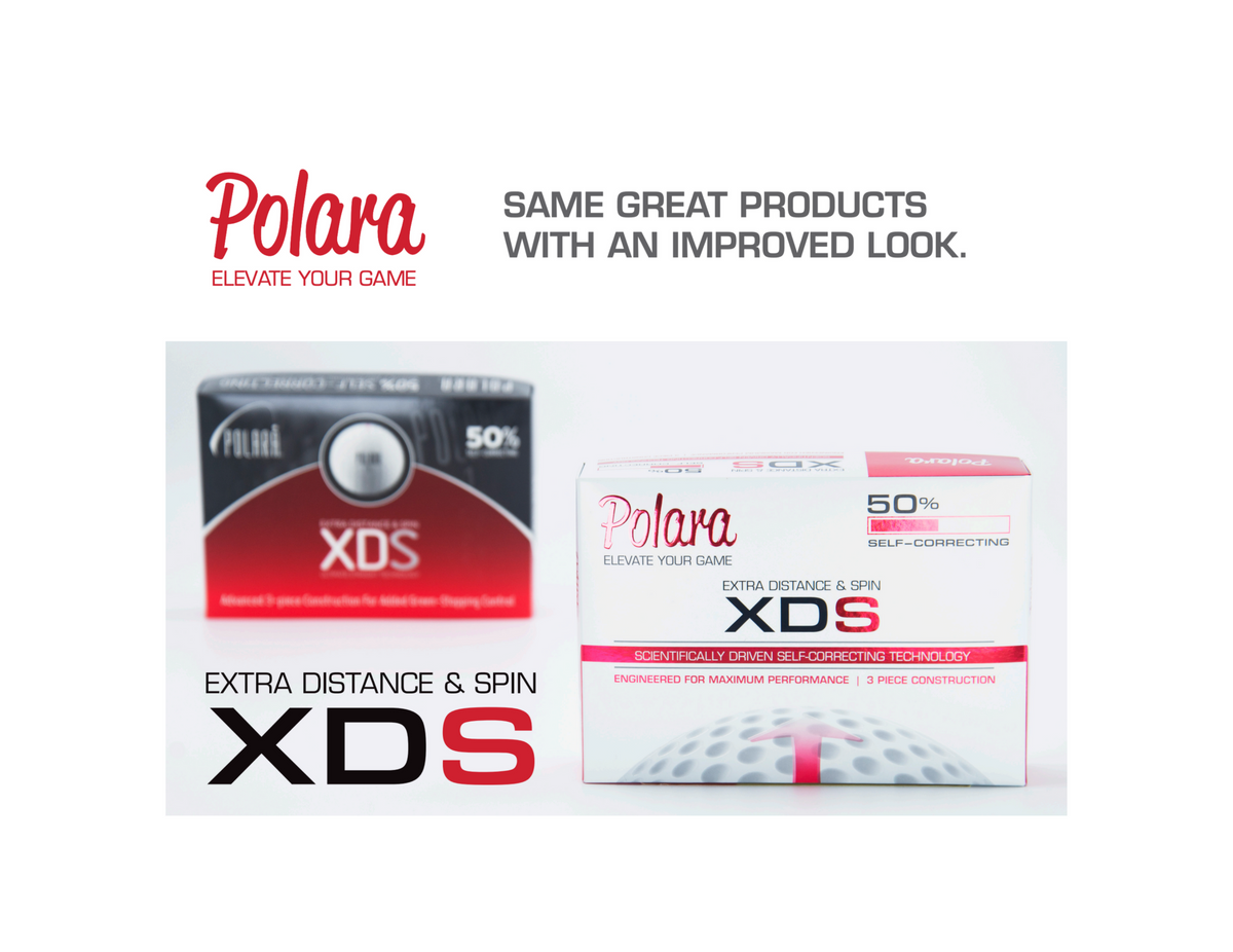 XDS Extra Distance & Spin One Dozen Golf Balls Polara Golf