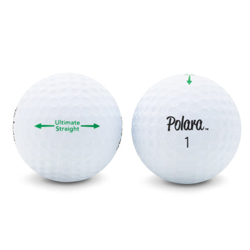 Ultimate Straight Matte - One Dozen Golf Balls
